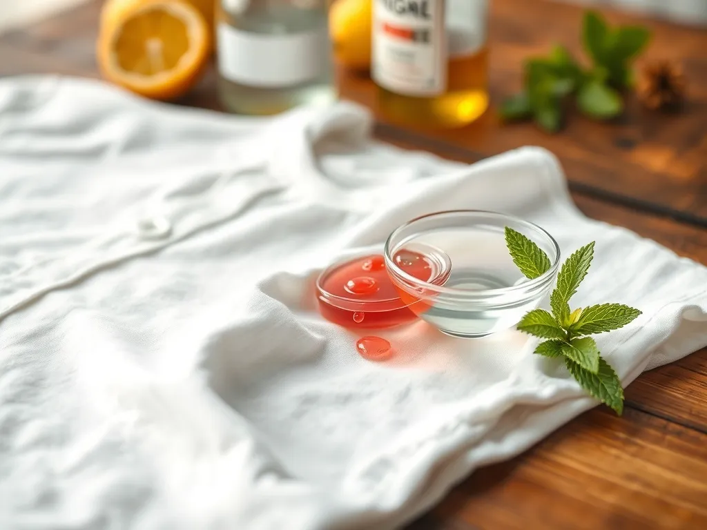 Czym zmyć podkład z ubrań?