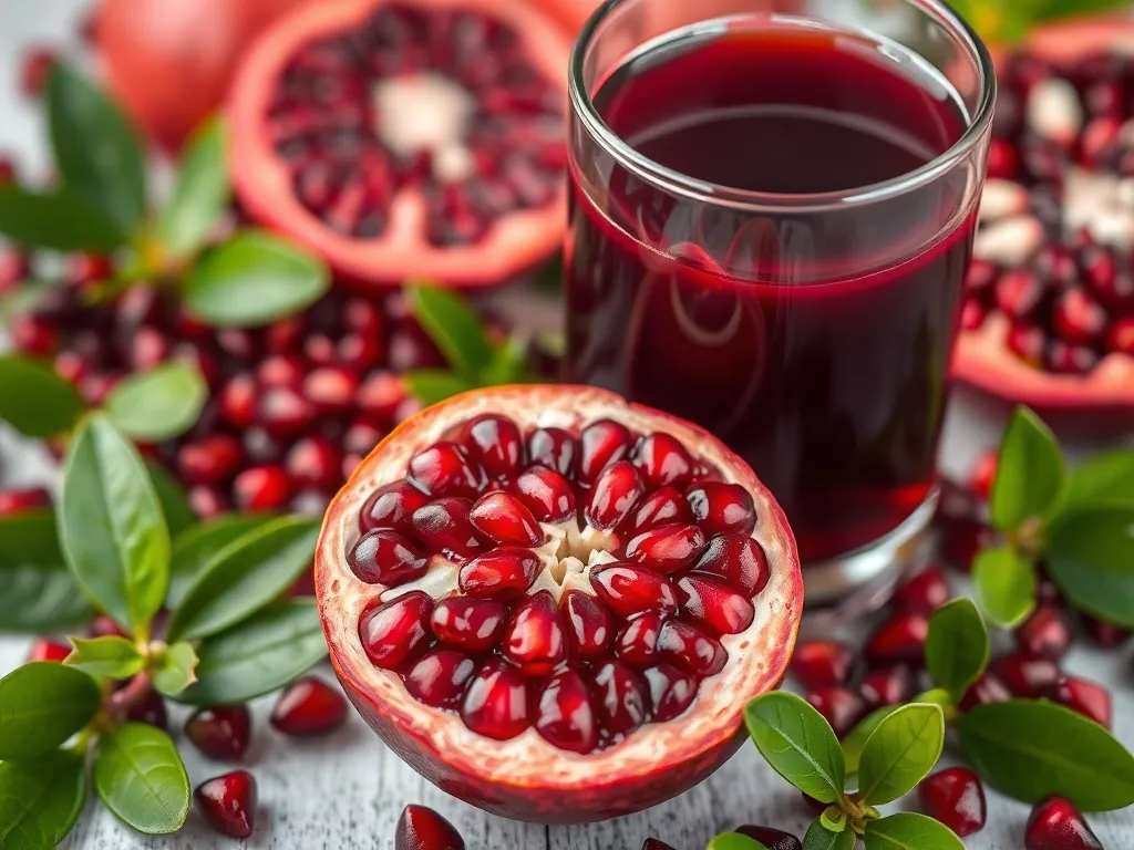Sok z granatu właściwości: odkryj zdrowotne korzyści tego napoju