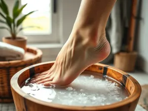 Moczenie nóg w soli: korzyści i przygotowanie kąpieli solnej