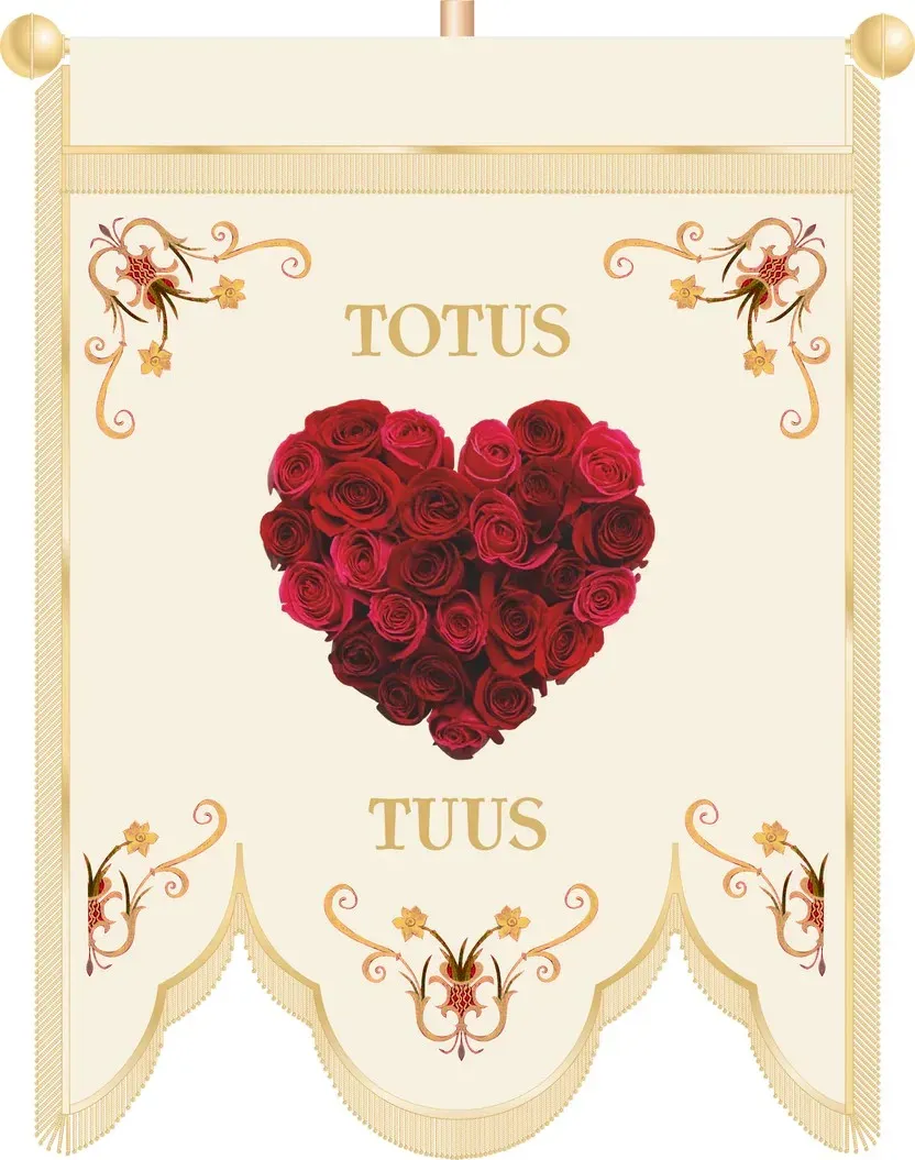 Sztandary z motywami religijnymi